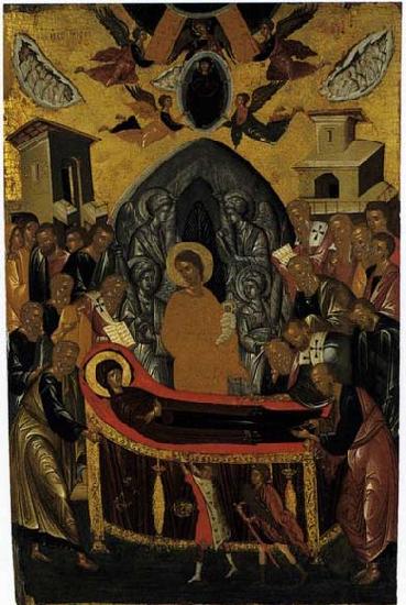 Andreas Ritzos The Dormition of the Virgin